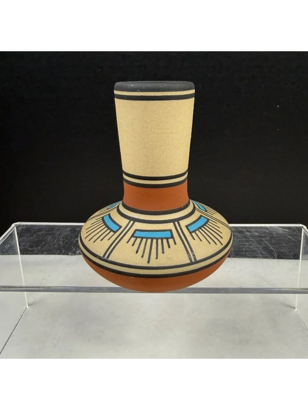 Vintage Aadam Pottery Vase Cottonwood Arizona